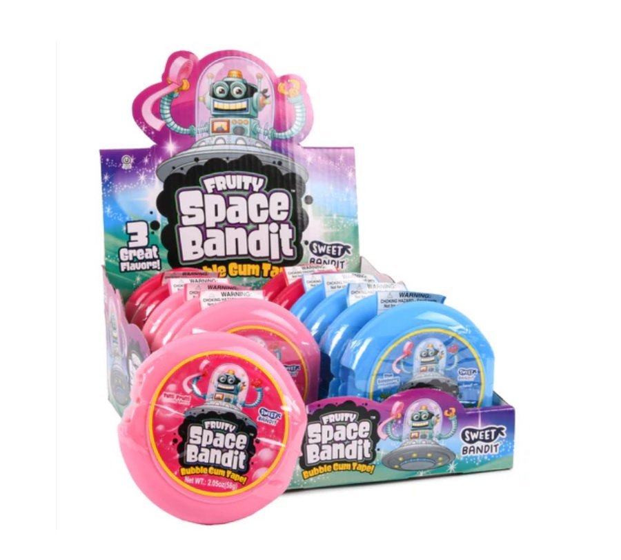 Space Bandit Bubble Gum 12ct box